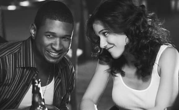 エマニュエル・シュリーキーのインスタグラム：「Too good to not do a before and after.. I had the pleasure of filming In The Mix with @usher in 2005! Last night I finally got to see his last show in Vegas marking the 100th show of his residency. WOW. UNREAL. AMAZING.. Congratulations my friend, thank you for your incredible talent and being such a light. Last night was one for the books, for everyone there!!! ❤️💯🔥🙏🏽💃🏻」