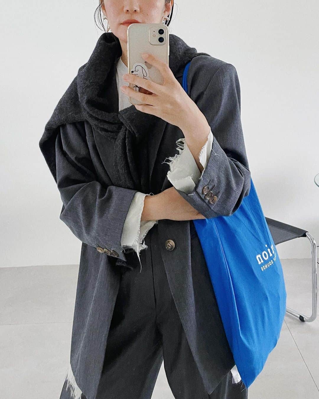 船曳ひろみのインスタグラム：「♡  投稿したいことがたくさんあるのに さくっとあげれる内容ではないから なかなか時間がかかる（笑）  とりあえずいつかの服。  #todayful #pi_ootd」