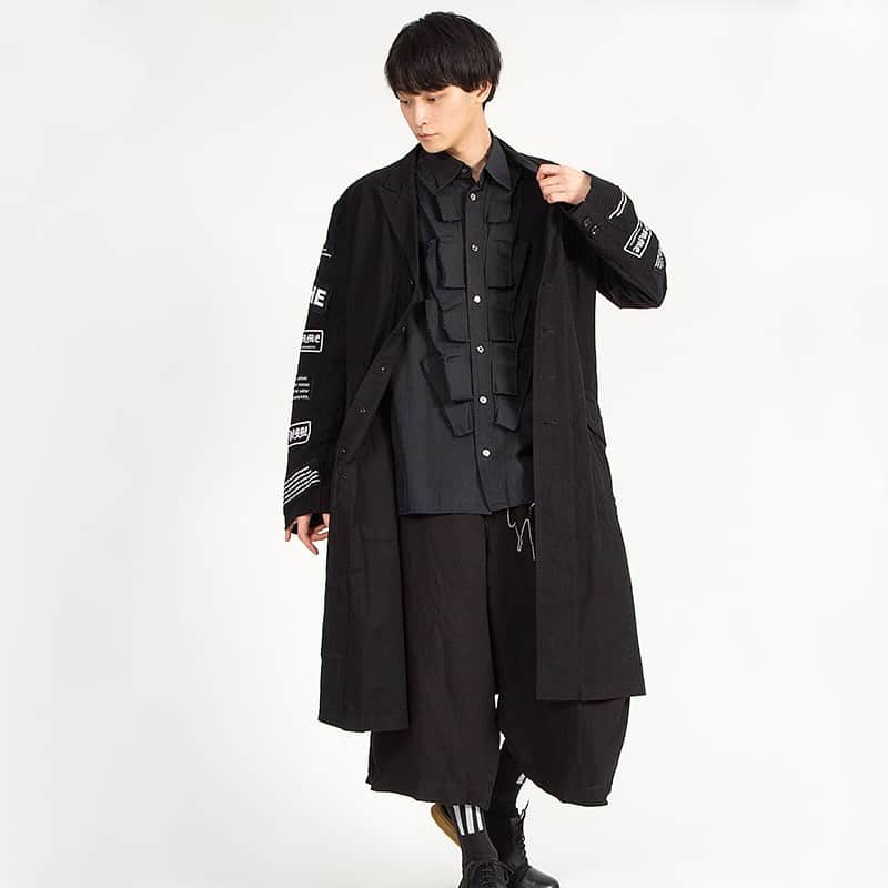 playfulのインスタグラム：「Yohji Yamamoto POUR HOMME × READY MADE I-RM Pea Long Jacke ワッペンロングジャケット  ¥110,880  (k-82958)  https://www.playful-dc.com/products/details87322.html  #撮影 #古着 #ユーズド #DCブランド #リミフゥ #ヨウジヤマモトダーバン #ヨウジヤマモト #ワイズ #ヨウジヤマモトプールオム #着画 #グラウンドワイ #ワイズフォーメン #ファッション好きな人と繋がりたい #playful #プレイフル #yohjiyamamoto #yohjiyamamotopourhomme #yohjiyamamotofemme  #yohjiyamamotonoir #yohjiyamamotojapan  #yyph #ys #y3 #limifeu #ysformen #yohjistyle  #yohji #groundy」