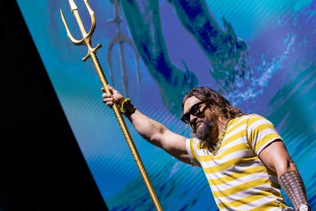 ジェームズ・ワンさんのインスタグラム写真 - (ジェームズ・ワンInstagram)「#Aquaman x #CCXP23」12月4日 12時06分 - creepypuppet