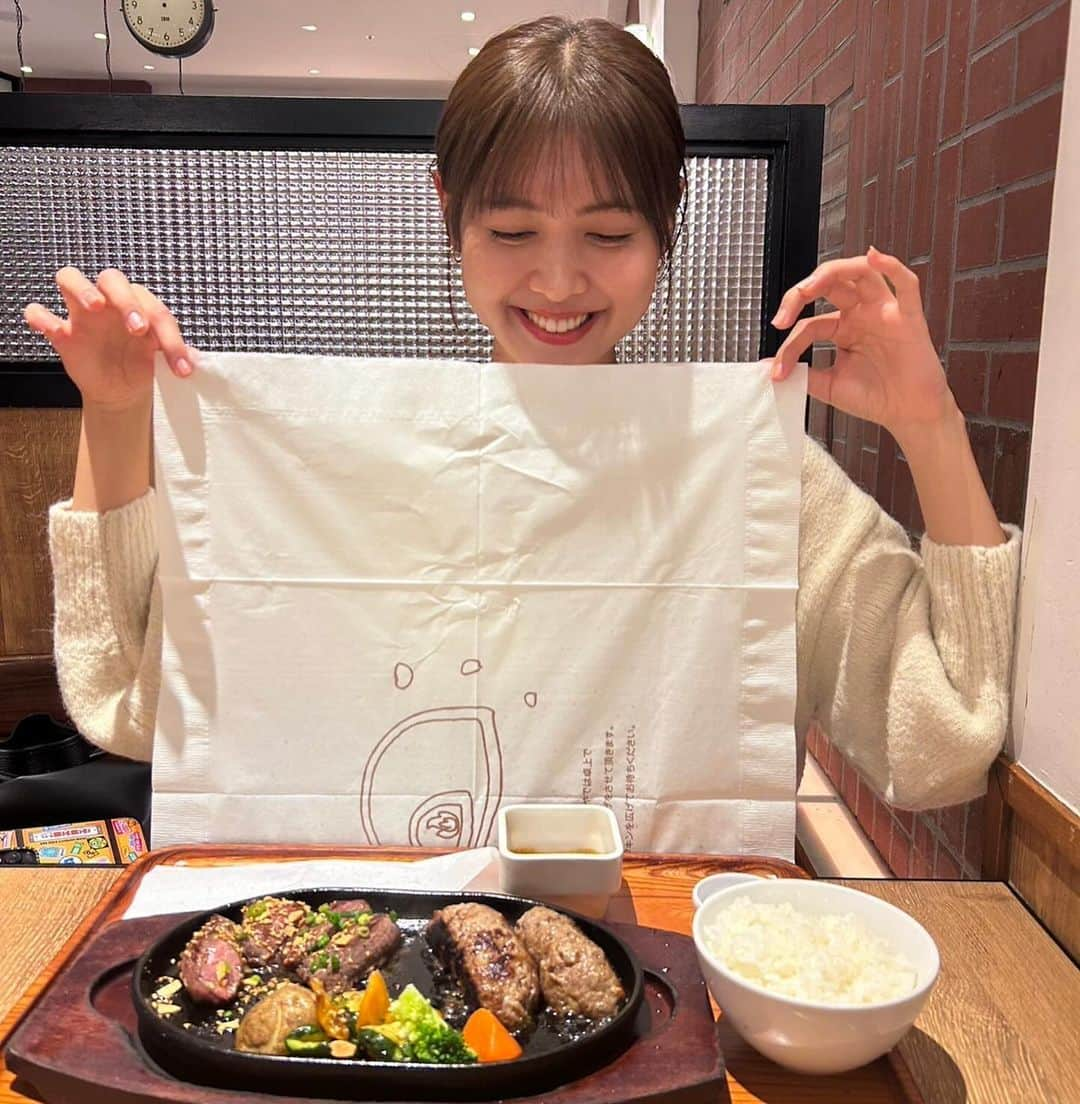 松元絵里花のインスタグラム：「* 美味しいものを大好きな人と 食べるのって本当幸せ🤤💗」