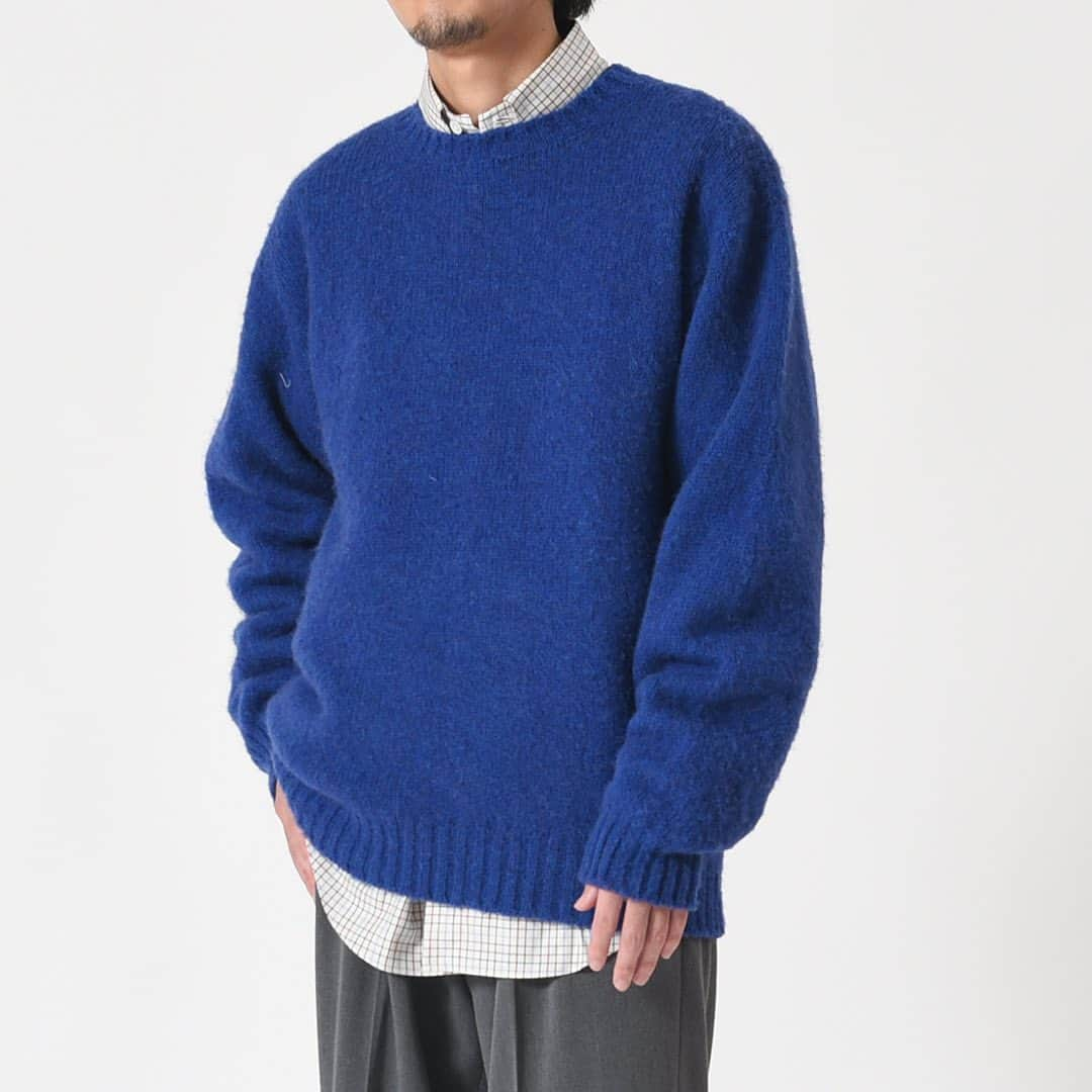 Bshop officialさんのインスタグラム写真 - (Bshop officialInstagram)「LAURENCE J. SMITH Shetland Sweater ¥23,100-  #laurencejsmith  #23aw #bshop」12月4日 12時46分 - bshop_official