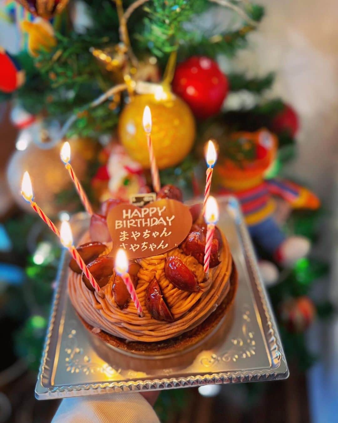 木村真野のインスタグラム：「一足先にお祝いしてもらいました🩷 ありがとう🥰」