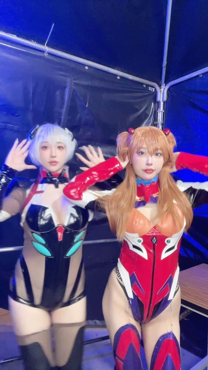 千尋のインスタグラム：「不會02搖的080  #cosplay  #新世紀エヴァンゲリオン #NeonGenesisEvangelion #AyanamiRei #凌波零 #cosplay #新世紀福音戰士」