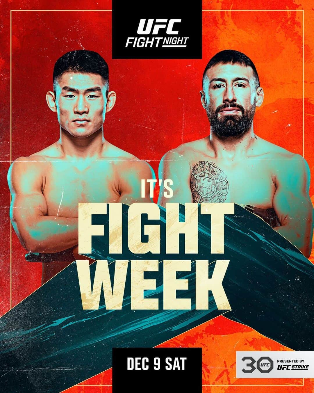 UFCさんのインスタグラム写真 - (UFCInstagram)「Top 15 Bantamweight battle headlining this Saturday 🔥  #UFCVegas83 Fight Week starts NOW!」12月5日 1時00分 - ufc