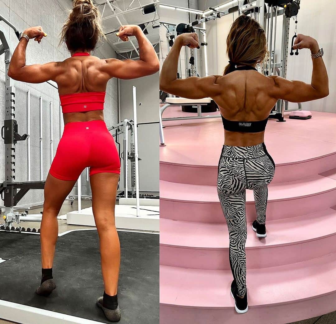 Alexia Clarkさんのインスタグラム写真 - (Alexia ClarkInstagram)「End of July —> end of November   Do you have one goal or set multiple goals?   The amazing thing about fitness is you can always make progress.   There is no finish line because you are always evolving.   The biggest mistake I’ve seen people make that just start on their fitness journey is set one BIG goal and then focus on that.   Having a goal is important but what’s more important is showing up each day and giving 100% of what you have.   Before you know it you will have exceeded your goals, found new goals, and the best part you will evolve into a completely new version of yourself because fitness changes you.  Mentally, emotionally and physically   www.Alexia-Clark.com   #progress #fitness #goals」12月5日 0時10分 - alexia_clark