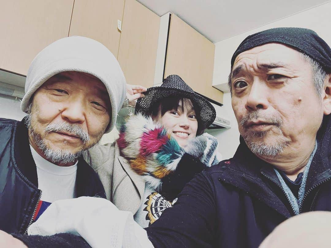 佐伯日菜子さんのインスタグラム写真 - (佐伯日菜子Instagram)「ある日の押井監督と私と団吾さん」12月5日 0時36分 - hinakosaeki