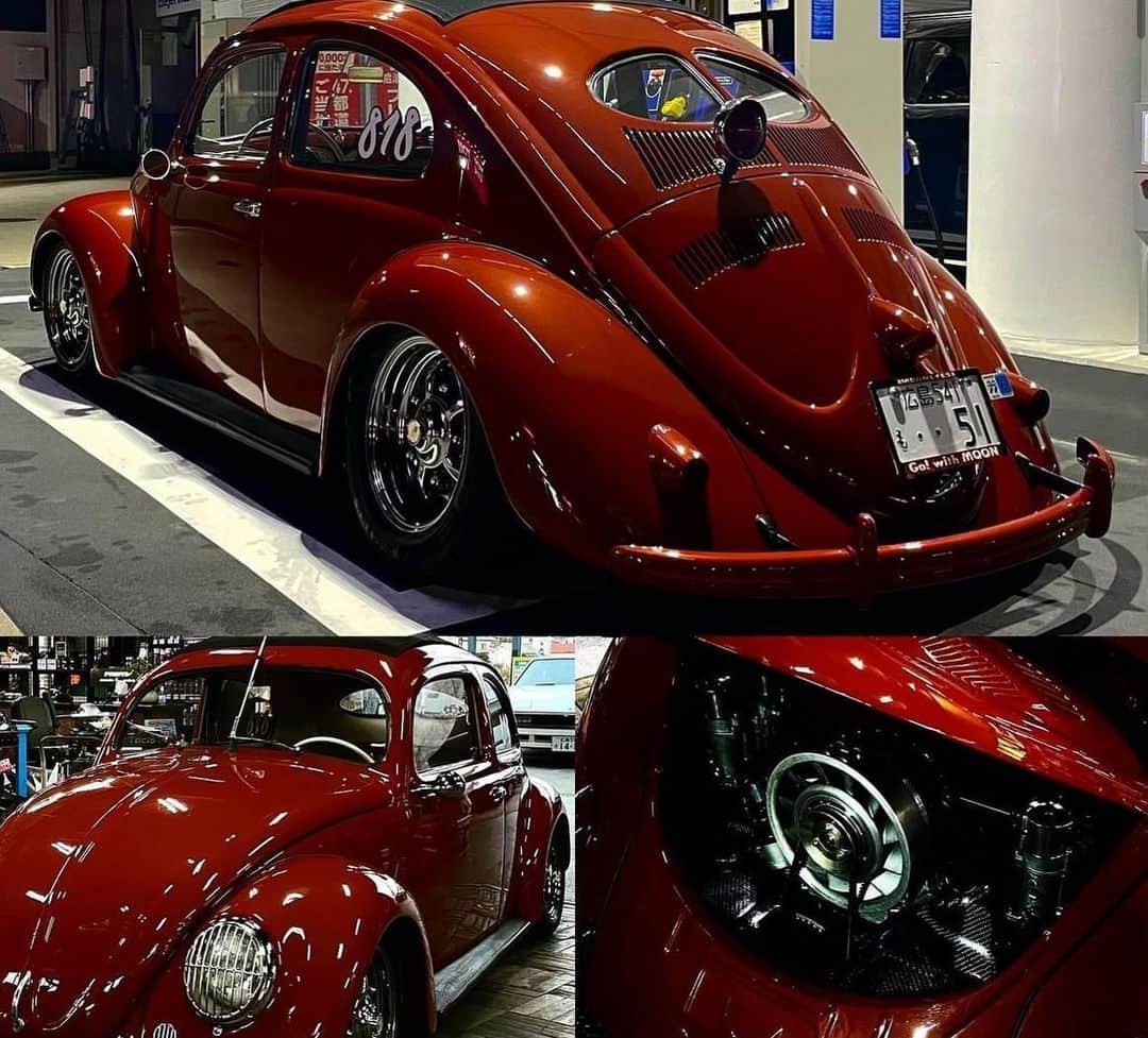 田代まさしさんのインスタグラム写真 - (田代まさしInstagram)「12月3日　パシフィコ横浜で HOT ROD CUSTOM SHOW 2023が開催され 僕の友達、広島の谷くんがカスタムカーをノミネートしていたので、応援に行って来ました。 1951年のビートルを隅々までカスタムし、ターボエンジンまで積んだ素晴らしい車です。  この日は、たくさんの仲間達にも久しぶりに会えて、楽しい一日を過ごすことができました。  なぜ男達はカスタムされた車に、心をときめかすのでしょう。 それは、音楽も車も女も、全て男が乗るものだからです。  だからといって、女性を軽視しているわけではありません。 女性が乗る場合もあるのですから、私の戯言だと、笑い飛ばしてもらえれば幸いです。  この模様は近々マーシーチャンネルでＯＡが決定されていますので、そちらも楽しみにしていて下さい！  #hotrodcustomshow #rustyplumeria #cool #田代まさし #マーシー」12月4日 16時39分 - marcys.official