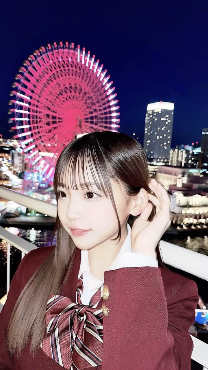 世古乙羽のインスタグラム：「🎡   ・ ・ ・ ・ ・  ・ ・ ・  ・ ・  ・  #idol  #coordinate #girl  #Japan #jk #Dance #longhair #photooftheday #instagood #nofilter  #pierce #instacool #beautiful #happy #beach #hair #fashion #cute #tbt #selfie #instadaily #nature #smile #igers  #世古乙羽#taiwan #taipei #travel  #photography #instagood  #loveshayari」