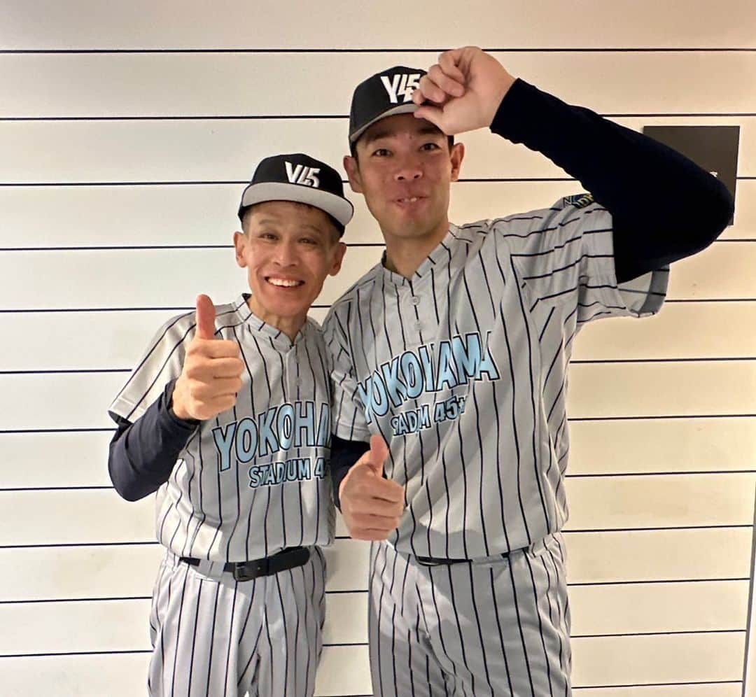広島東洋カープさんのインスタグラム写真 - (広島東洋カープInstagram)「『YOKOHAMA STADIUM 45th DREAM MATCH』  先日行われた横浜スタジアム45周年イベントに参加した  アキと下水流！(^o^)  柳沢慎吾さんも共にイベントを盛り上げてくれていました⤴︎笑笑  #carp #カープ #広島東洋カープ #広島 #秋山翔吾 #下水流昂」12月4日 18時27分 - carp_official_
