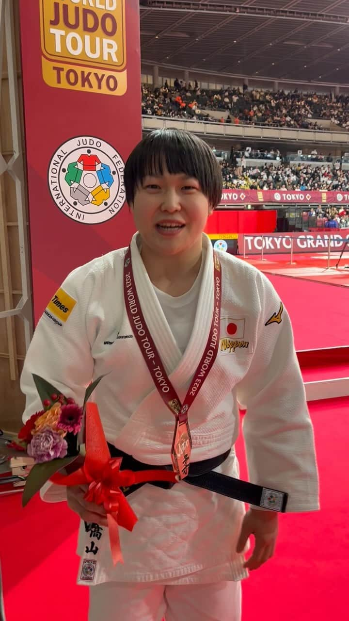 全日本柔道連盟(AJJF)のインスタグラム：「🥉78kg級　髙山莉加選手」