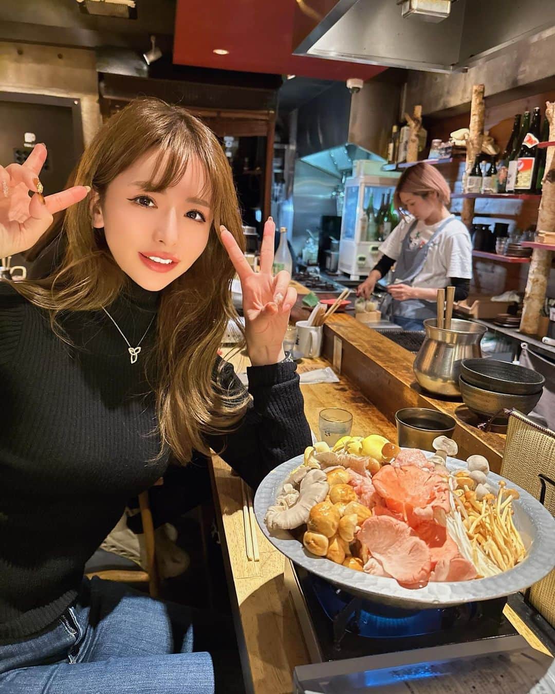 香織のインスタグラム：「きのこの里🍄 まりのたんに教えてもらったお店⭐️ ほんとに全部お料理がきのこ🍄」