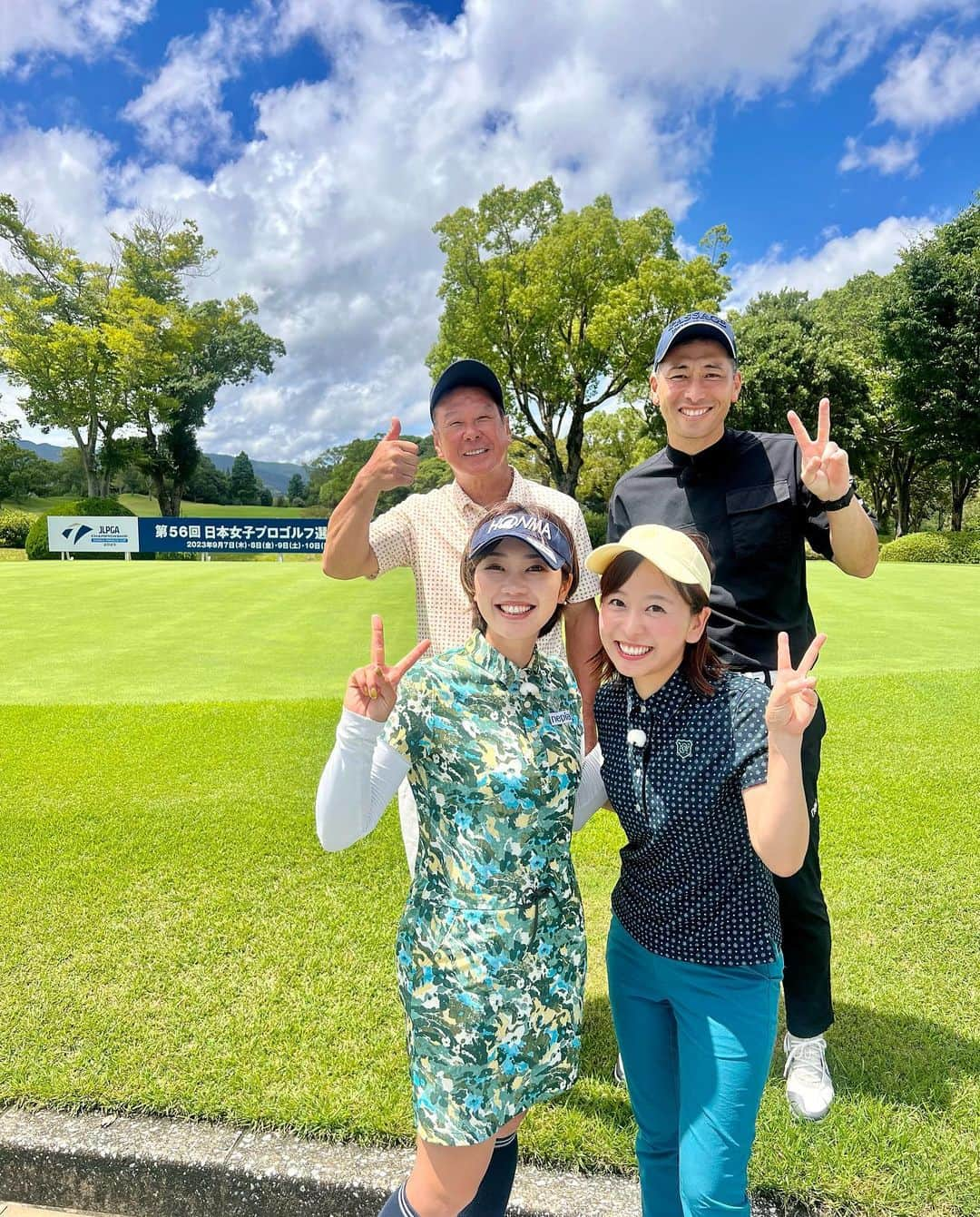 菊池良子さんのインスタグラム写真 - (菊池良子Instagram)「第一火曜は『らく・ごる』の日📺 ・ ・ @golfnetwork で22時から放送です☺️ ・ ・ 今回はルミコーチとお気軽ゴルフ⛳️ ・ ・ 打つ前にルミプロからアドバイスを貰えるという贅沢すぎるゴルフ🧡🧡🧡 ・ ・ あ〜幸せな時間だった〜🥹🥹🥹 ・ ・ 迷いなく打つことが出来たので、へたっぴな私もナイスショット出た記憶あります☺️ ・ ・ 皆さんも一緒にラウンドしているかのような‥悩みを解決できるような‥ ・ ・ そんな回になったら嬉しいです✨✨ ・ ・ 教えてルミ先生のコーナーでも皆さんからのお悩みお待ちしていますので 『らく・ごる』のLINEから質問してみて下さいね⛳️ ・ ・ 2023年も残りあとわずか！！らくごる見て、自信をつけて（色々な意味で笑）一緒にベストスコアを出しましょう☺️ ・ ・ #ゴルフ #ゴルフ女子　#ゴルフ番組　#ゴルフ男子　#女子プロゴルフ　#長崎ゴルフ　#パサージュ琴海　#ゴルフレッスン　#ゴルフ女子アナ　#ゴルフアナウンサー　#ゴルフ大好き　#golf #golfgirls #golstagram #golfwear #golflife」12月4日 20時02分 - kikuryo627happy