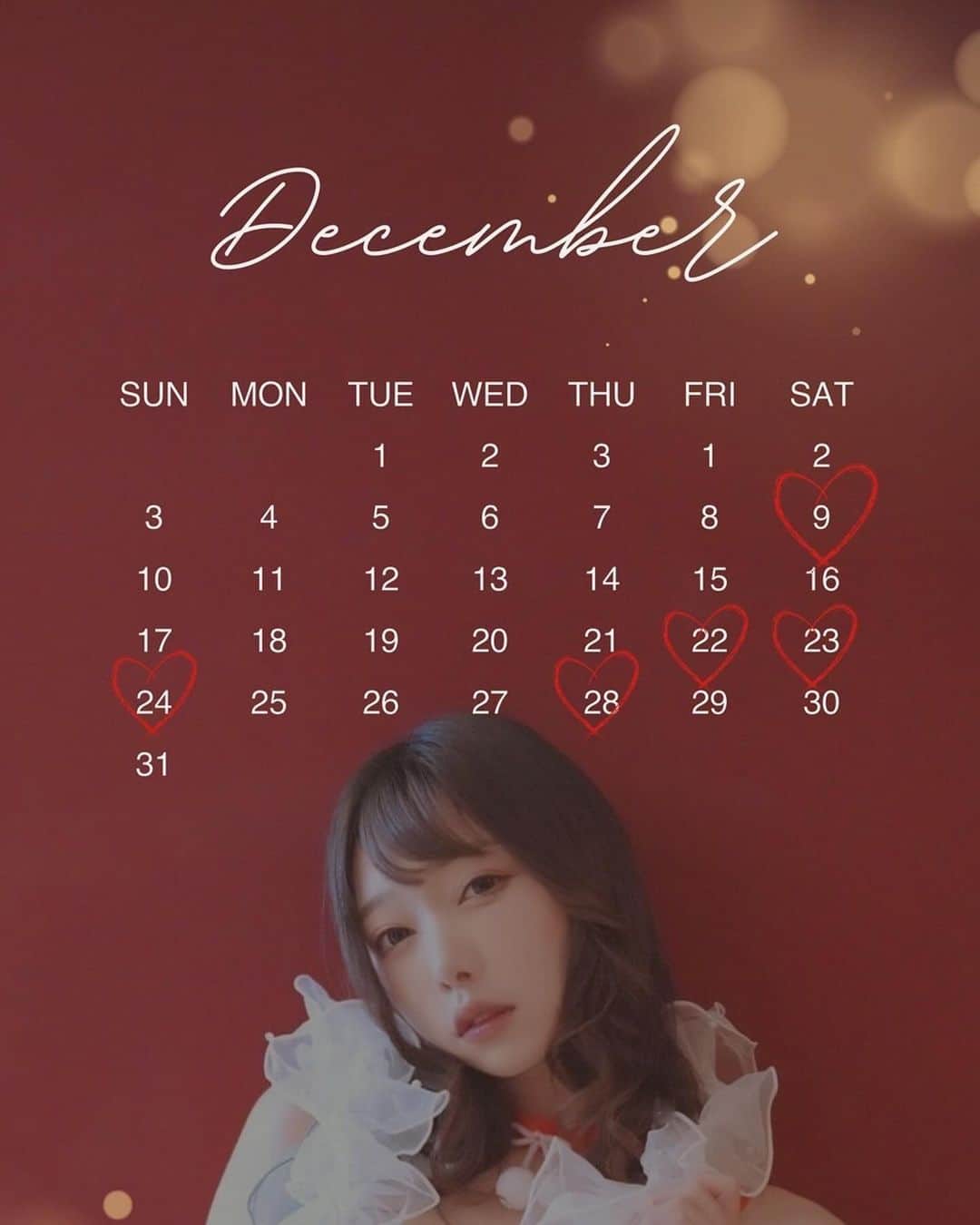さつき芽衣さんのインスタグラム写真 - (さつき芽衣Instagram)「．  December🎄🫧  12月もよろしくね🌹」12月4日 20時54分 - mines_satsuki_mei