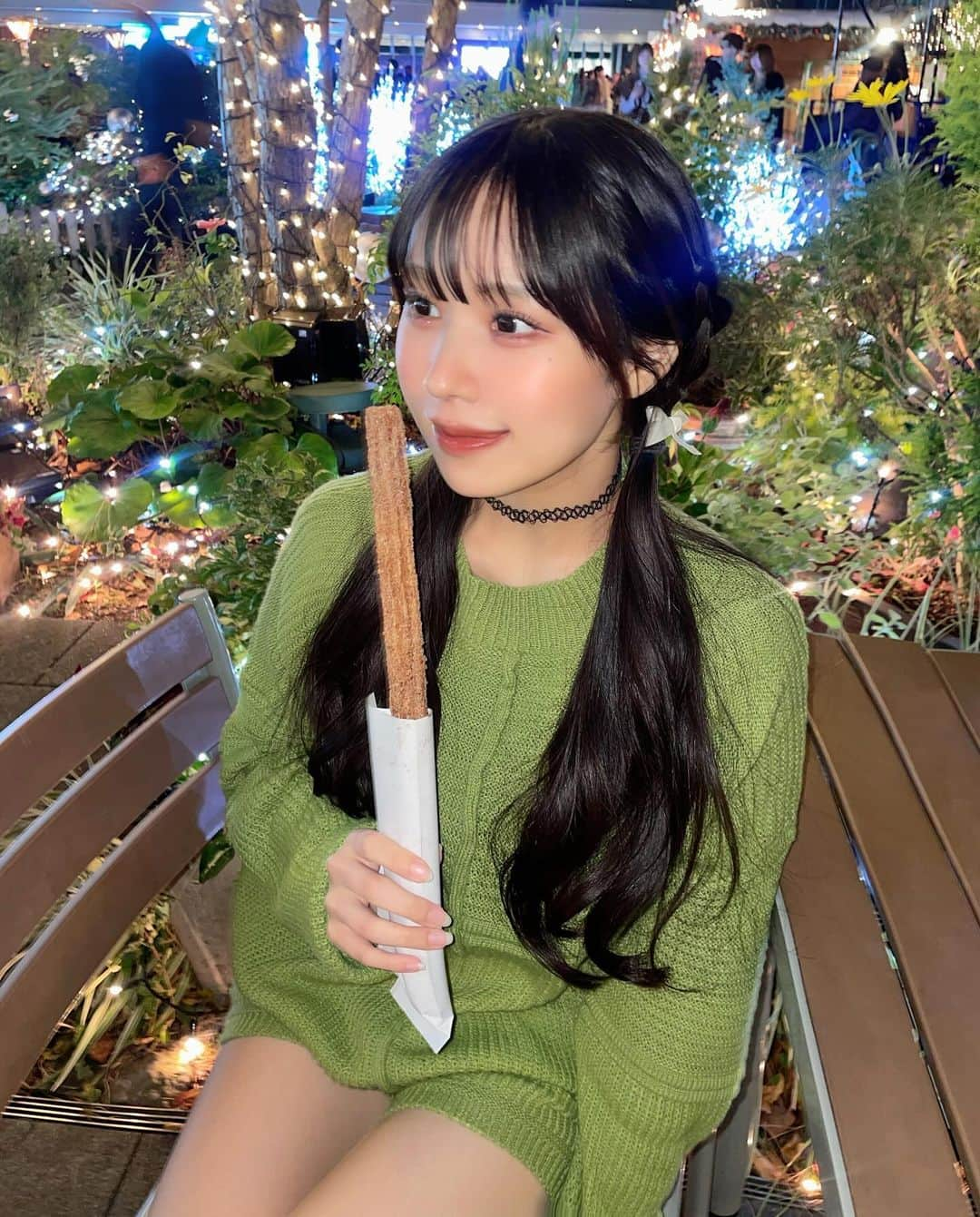 桃木兎羽のインスタグラム：「🎅🎄♡.* ・ ・ クリスマスマーケット🔔 クリスマスシーズンたっぷり楽しまないとね😋♡」