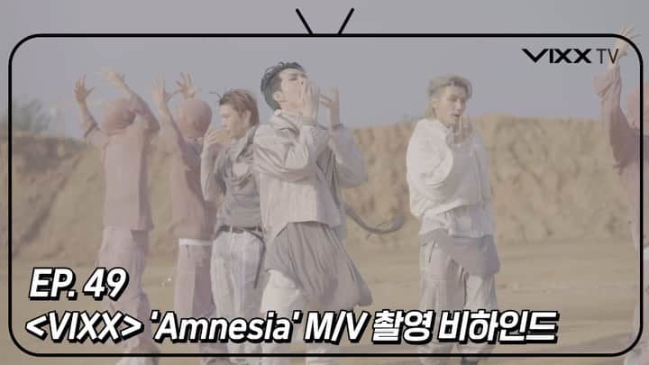VIXXのインスタグラム：「- VIXXTV3 제 49화📺 VIXX 5th MINI ALBUM ‘CONTINUUM’ ‘Amnesia‘ M/V 촬영 현장 비하인드❗️ 빅스티비3에서 확인하세요❤️  ▶️ https://youtu.be/w6ginGl9RgI  #빅스 #VIXX  #CONTINUUM #Amnesia #VIXXTV3」