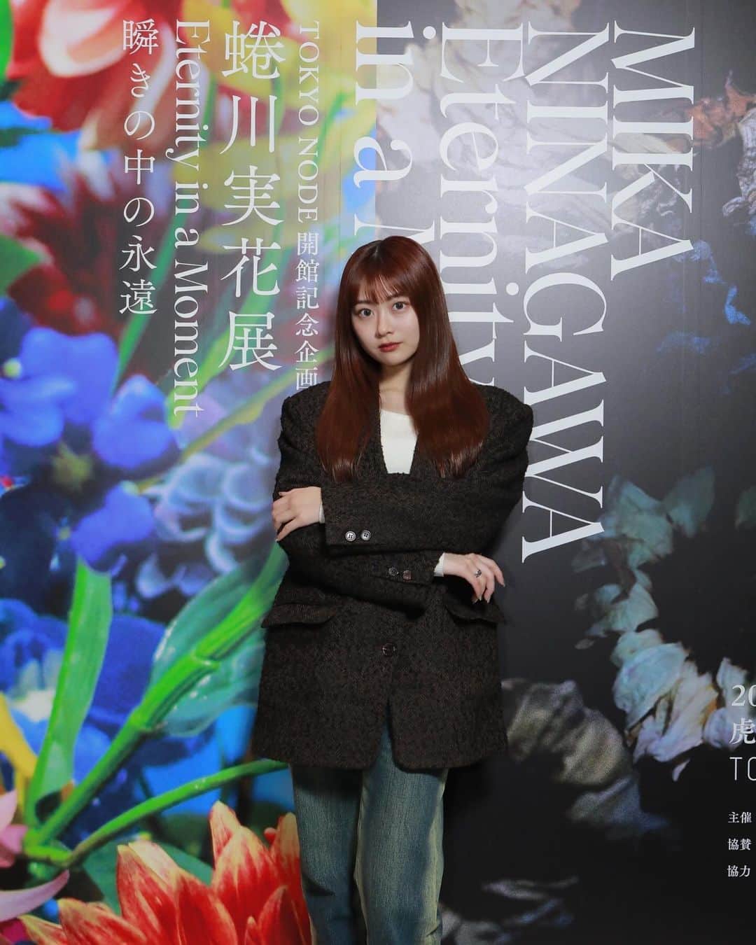 水戸由菜さんのインスタグラム写真 - (水戸由菜Instagram)「・ 蜷川実花展 ​Eternity in a Moment 瞬きの中の永遠  12/5からスタートの蜷川実花さんの展示会にお邪魔してきた！  データサイエンティストの宮田裕章さんセットデザイナーのEnzoさんたちと組んで出来上がった作品でどのエリアもそれぞれ素敵が詰まってて蜷川実花さんを感じる展示会でした💐  #蜷川実花展eim #百万色の桃源郷へ #TOKYONODE」12月4日 21時04分 - yuna_3047
