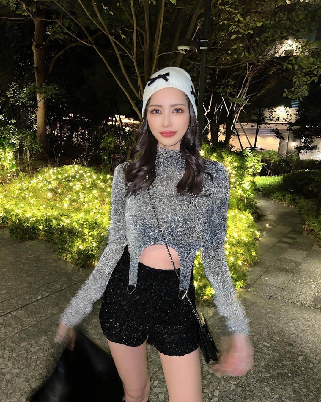 Ayakaさんのインスタグラム写真 - (AyakaInstagram)「. ﾃｰﾏ / ｷﾗｷﾗ🎄💖✨ . #me #code #ootd」12月4日 21時14分 - _81181004