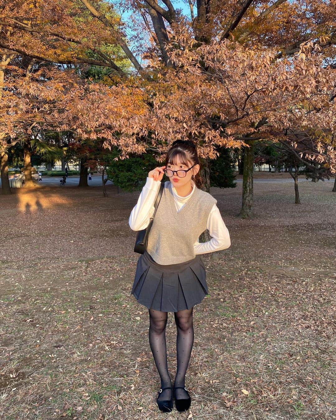 鈴木楓恋さんのインスタグラム写真 - (鈴木楓恋Instagram)「秋冬はポニーテールしたくなる🧡」12月4日 21時21分 - _karendayo_
