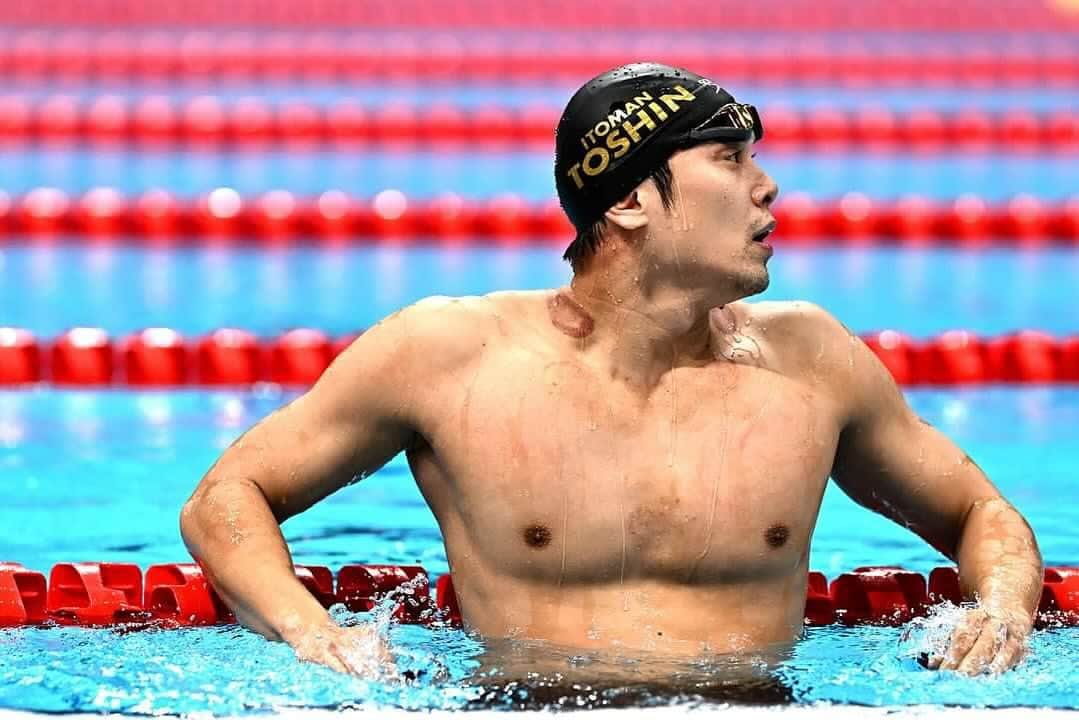 中村克のインスタグラム：「JAPAN OPEN 2023 終了  50m自由形は体調不良により棄権しました。 レースを楽しみにしていた皆さん、すみませんでした。  また来年楽しみにしていてください！  さぁ、ここから年末まで追い込むぞ💪  📸Tsutomu Kishimoto / @picsport_japan」