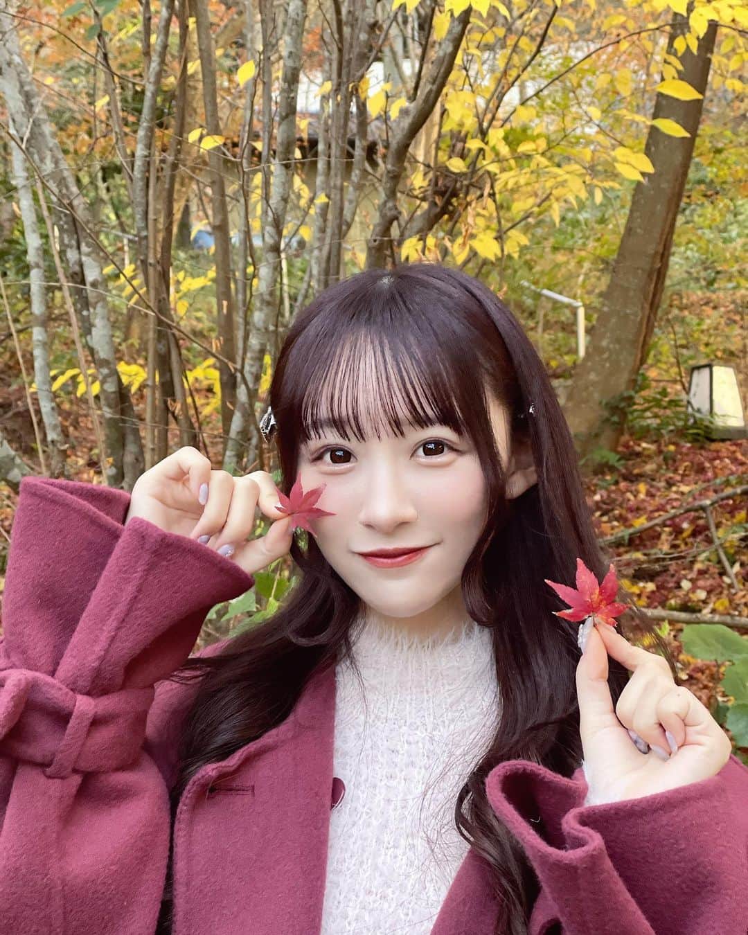 音嶋莉沙さんのインスタグラム写真 - (音嶋莉沙Instagram)「紅葉が綺麗🍁」12月4日 22時08分 - otoshima_risa