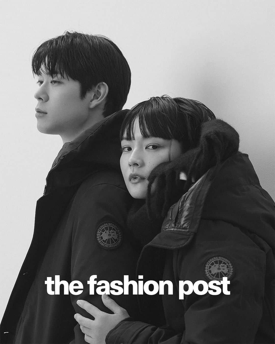 秋元梢のインスタグラム：「❄️the fashion  post❄️ 〜自然とともに、胸をはって生きる。秋元梢と宮沢氷魚が出会うカナダグースの「LIVE IN THE OPEN」Vol.1〜 #TFP #TheFashionPost #canadagoose #カナダグース」