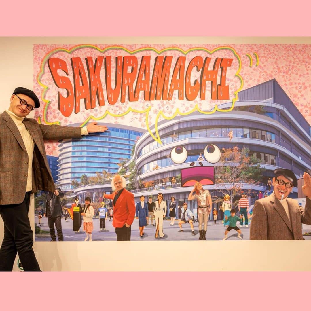 福島善成さんのインスタグラム写真 - (福島善成Instagram)「初個展SAKURA MACHI kumamoto で開催した 『毛塚治虫が教える福島善成脳内展』 御来場誠にありがとうございました‼️熊本のキー局全て取材に来ていただき大盛況で似顔絵は1日20人限定なので描けなかった人が殆どでした。 申し訳ございませんでした✒️  グッズ、絵を御購入された方本当にありがとうございます✒️ 追加発注もありマンモスうれぴーです✒️  そして今回、個展を一緒に作ってくれたＰのミトさんDの高野さん、スタッフの田中さん、音響の松岡くん ありがとうございました。  お陰様で爆裂モテモテ中です‼️  私の在廊は終わりましたが 12月10日まで開催中です。 10時〜20時まで ※ 最終日は18: 0 0 まで 入場無料 暇つぶしに来てみて💓  宜しくお願い致します。」12月4日 22時19分 - fukushimayoshinari