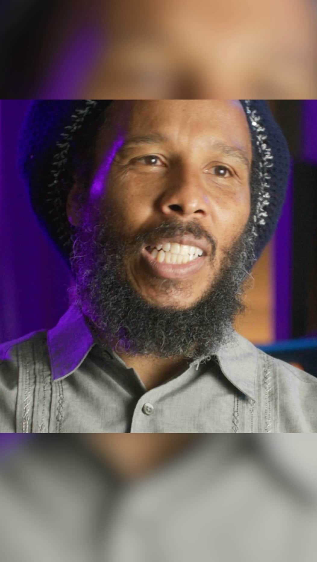 ボブ・マーリーのインスタグラム：「To be true to my father, Kingsley Ben-Adir is portraying more than the legend he taps into the human element the emotional side. Half the story has never been told-. See the new @bobmarley @onelovemovie trailer TOMORROW. #BobMarleyMovie #OneLoveMovie」