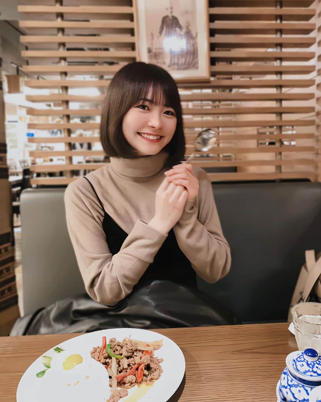 東條なつのインスタグラム：「ガパオライス〜☺️✨」
