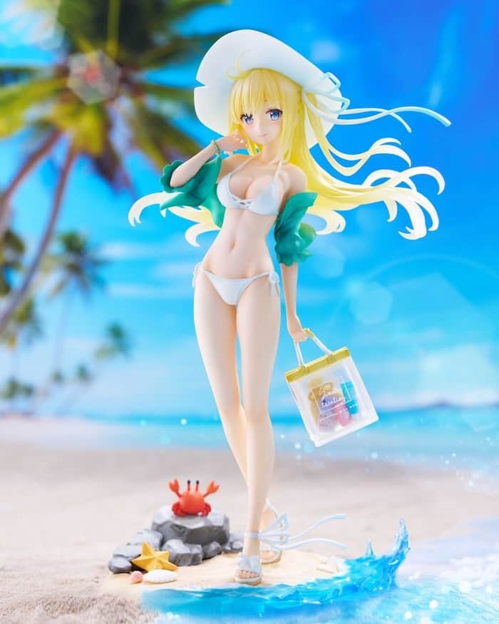 Tokyo Otaku Modeさんのインスタグラム写真 - (Tokyo Otaku ModeInstagram)「It may be cold outside in the northern hemisphere, but Reina is ready for a wonderful summer day at the beach. ☀️  🛒 Check the link in our bio for this and more!   Product Name: Reina 1/7 Scale Figure Illsutrator: Fuumi Manufacturer: GOLDENHEAD PLUS Sculptor: Uniko Enomoto Specifications: Painted, non-articulated, 1/7 scale PVC & ABS figure with stand, alternative upper body part Height (approx.): 250 mm | 9.8" (including stand) Bonus: M-Card with original situation voice  #reina #tokyootakumode #animefigure #figurecollection #anime #manga #toycollector #animemerch」12月5日 10時00分 - tokyootakumode