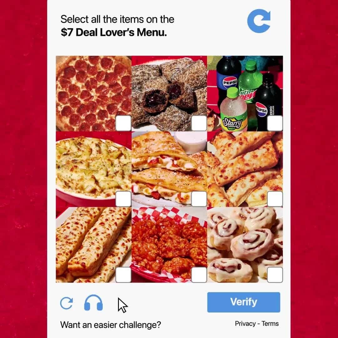 Pizza Hutのインスタグラム：「Not a robot, just a really big fan of the new $7 Deal Lover’s Menu」