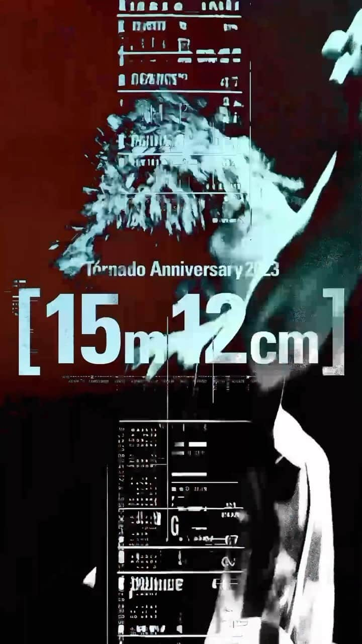 北嶋徹のインスタグラム：「凛として時雨 Tornado Anniversary 2023 〜15m12cm〜  2023.12.8 FRI 東京ガーデンシアター Open 18:15 / Start 19:15  🎫Ticket now on sale! 岡田さんの動画でお手製ティーザー🌪️  @pinakano0718  @345.uu」