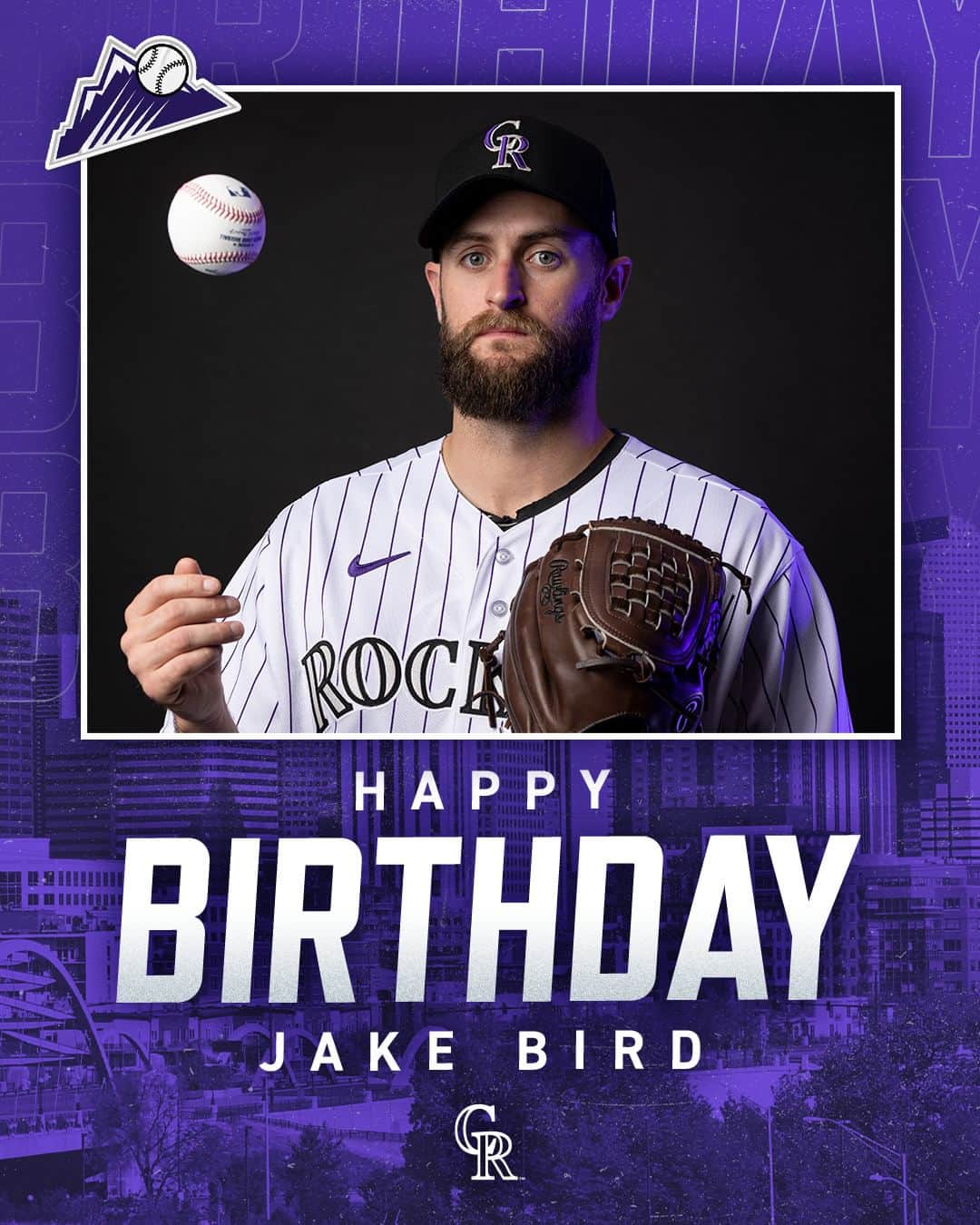 コロラド・ロッキーズのインスタグラム：「The man, the myth, the legend, the Birdman.  Happy Birthday, Jake!」