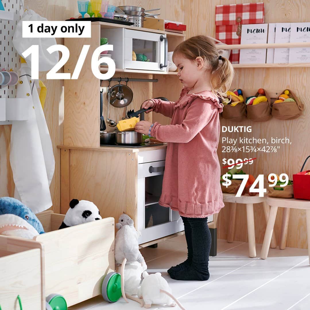 IKEA USAさんのインスタグラム写真 - (IKEA USAInstagram)「Happy Monday – it’s another week of daily deals at IKEA! From gingerbread houses to sofas perfect for hosting, our 24 days of deals continue with daily offers all week. Swipe for more ways to save! Learn more at the link in bio.」12月5日 2時00分 - ikeausa