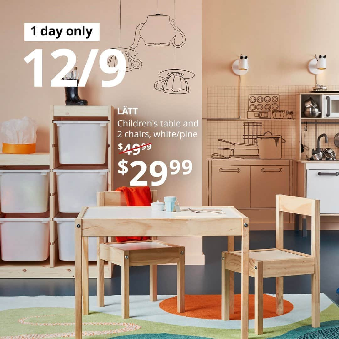 IKEA USAさんのインスタグラム写真 - (IKEA USAInstagram)「Happy Monday – it’s another week of daily deals at IKEA! From gingerbread houses to sofas perfect for hosting, our 24 days of deals continue with daily offers all week. Swipe for more ways to save! Learn more at the link in bio.」12月5日 2時00分 - ikeausa