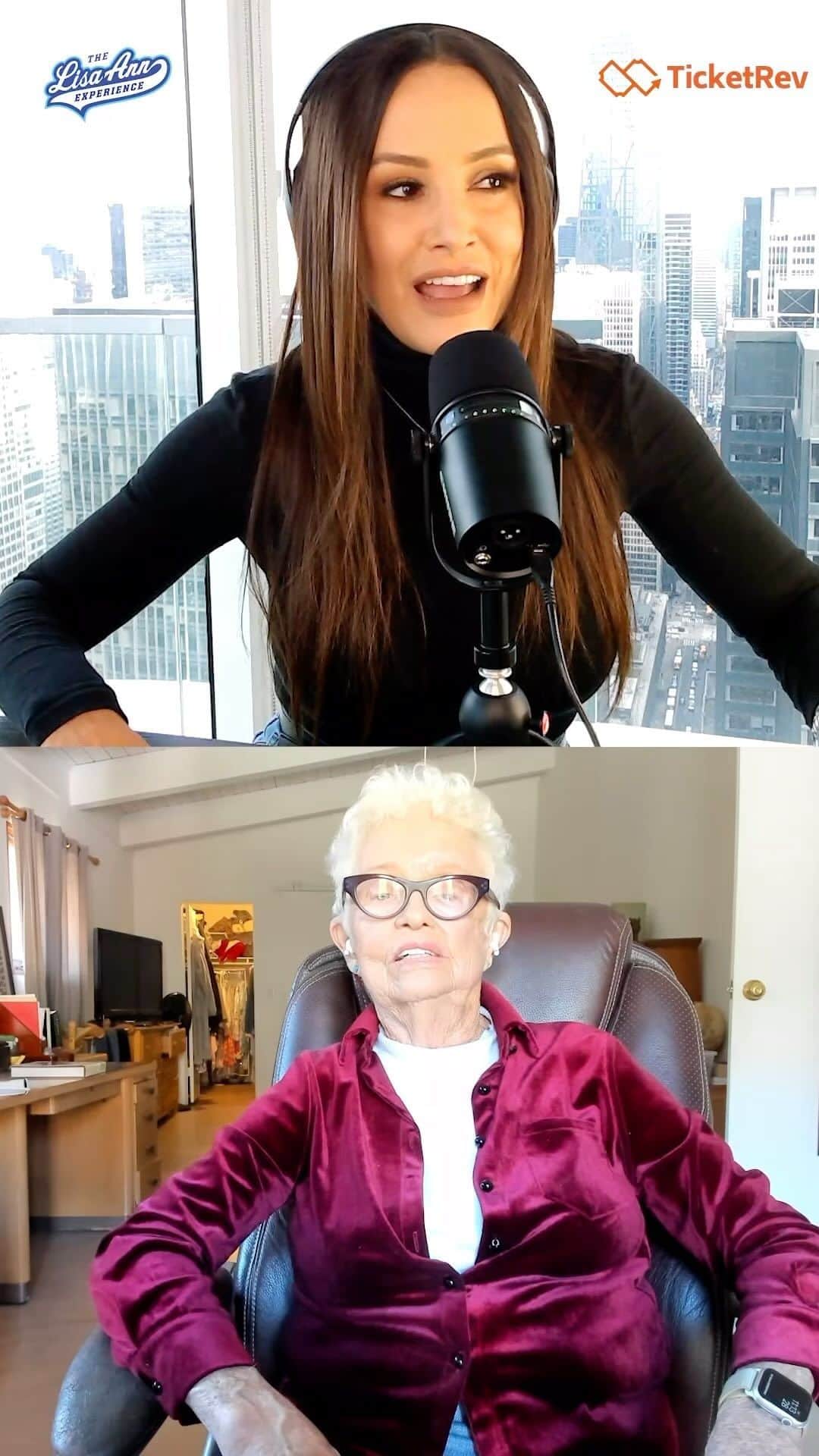 のインスタグラム：「It was such an honor to have @realsuzerandall as a guest on my podcast & it’s been a joy to watch her @kickstarter grow! Her new book SUZE is going to be iconic. Learn all about it on my podcast and get involved with the link on her IG. 🎧 to the full episode on all listening platforms  📺 the full episode @youtube 📍TheRealLisaAnn」
