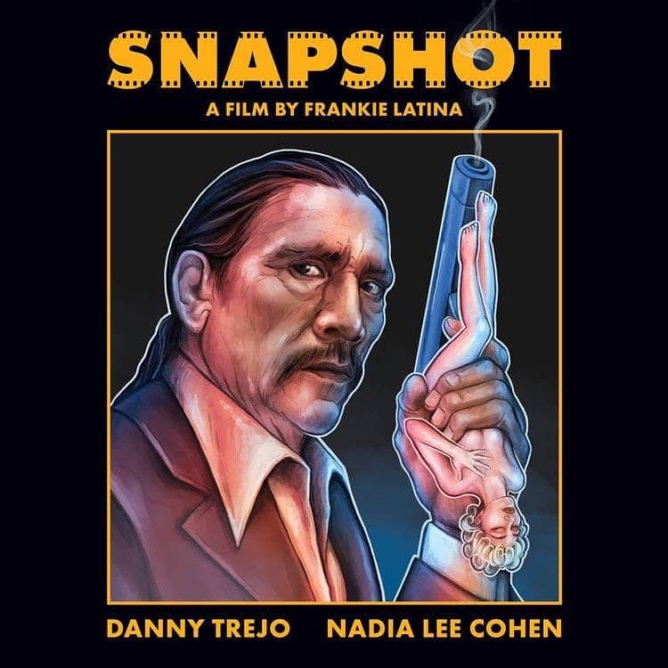 ダニー・トレホのインスタグラム：「The official poster for @frankielatina’s upcoming film #SNAPSHOT! Can’t wait for you all to see it!」