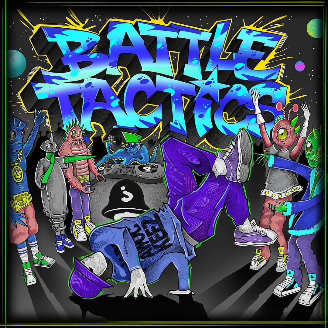 Jabbawockeezのインスタグラム：「Introducing “Battle Tactics” An electrifying hip-hop breakbeat album meticulously crafted to ignite the creative fire between bboys and and bgirls! Now streaming on all platforms! Link in bio」