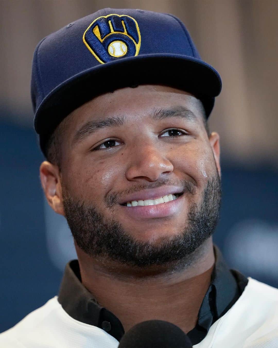 MLBのインスタグラム：「Get to know @Brewers top prospect Jackson Chourio, who just inked an 8-year contract extension.」