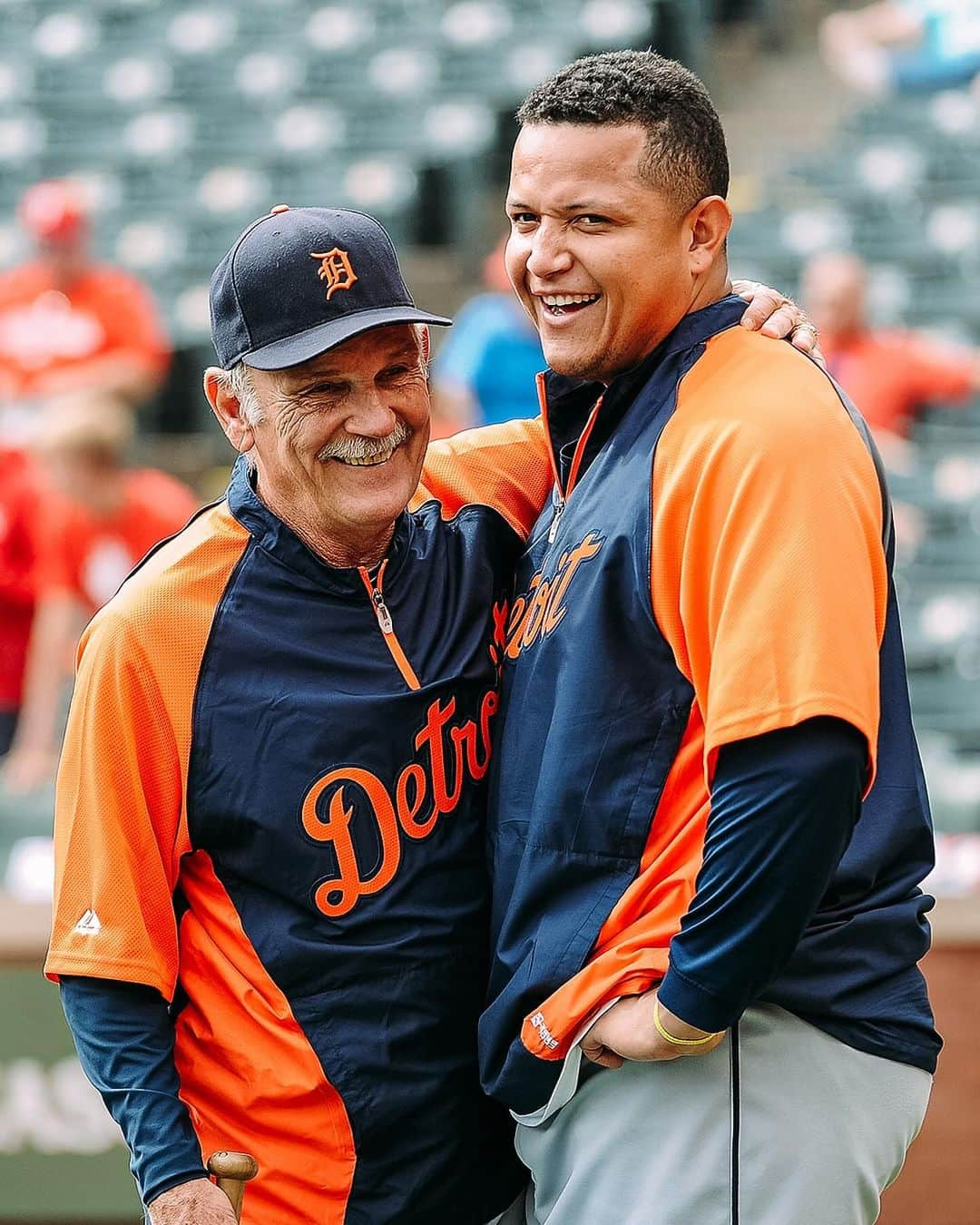 デトロイト・タイガースさんのインスタグラム写真 - (デトロイト・タイガースInstagram)「Miggy tips his cap to the Skipper on his Hall of Fame nod.」12月5日 6時14分 - tigers