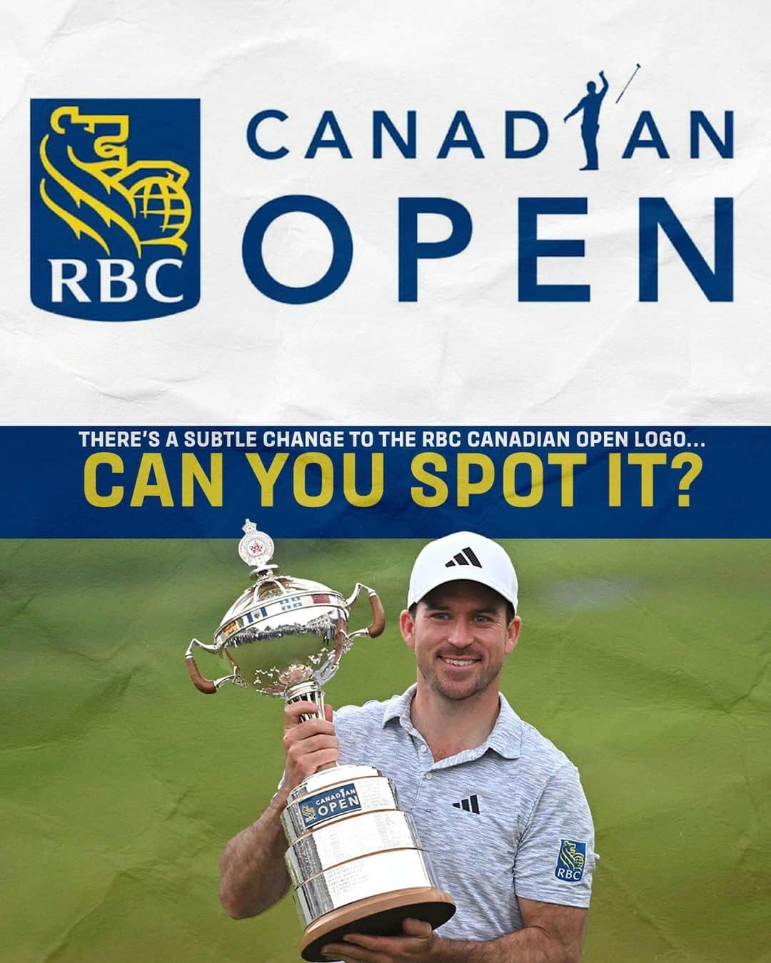 チョン・インジのインスタグラム：「The @rbccanadianopen is honoring this year’s champion Nick Taylor in a unique way. 👀   🎥: RBC Canadian Open」