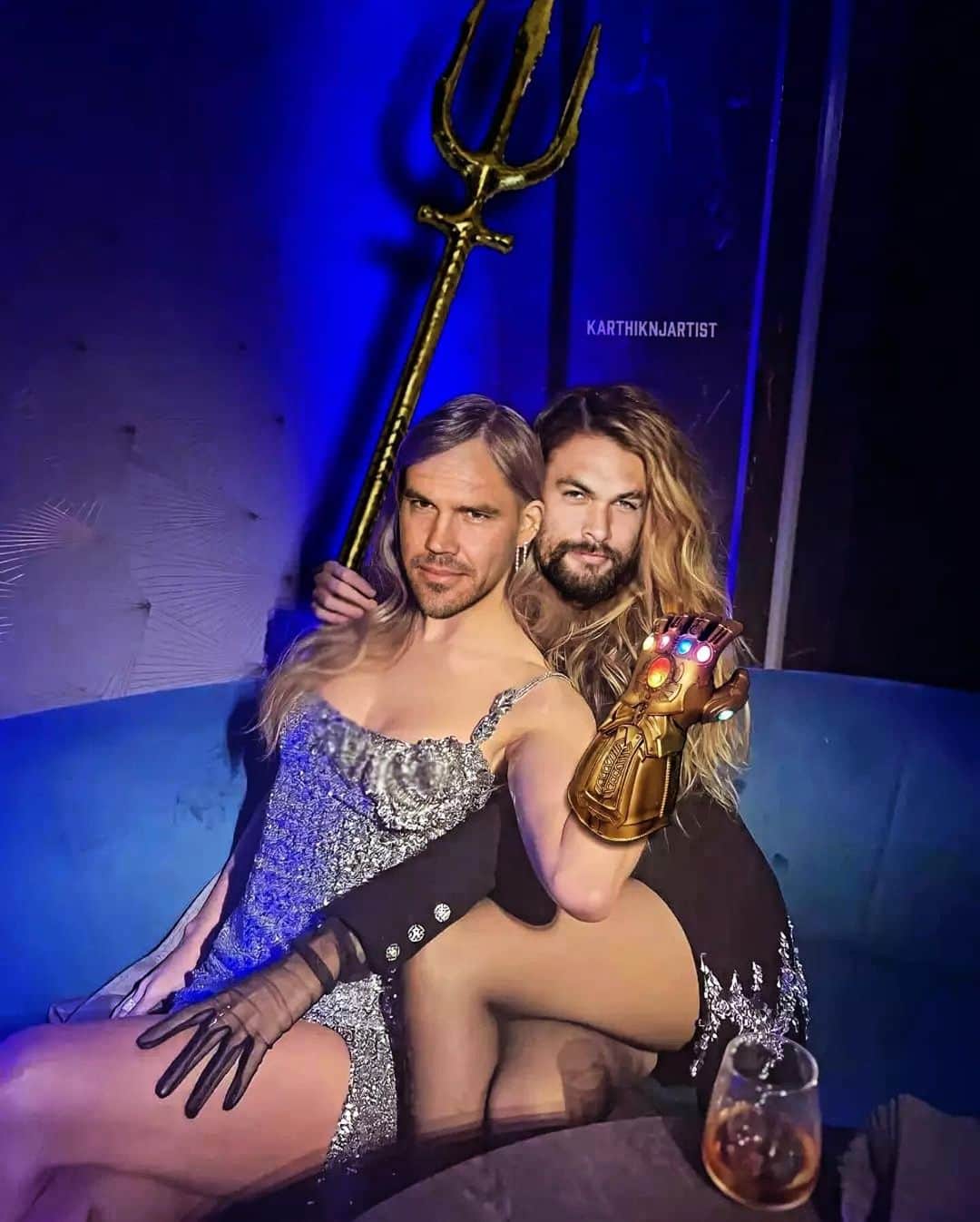 ジョシュ・ブローリンのインスタグラム：「Missing my bro @prideofgypsies, bro. ❤️🤙  @karthiknjartist」