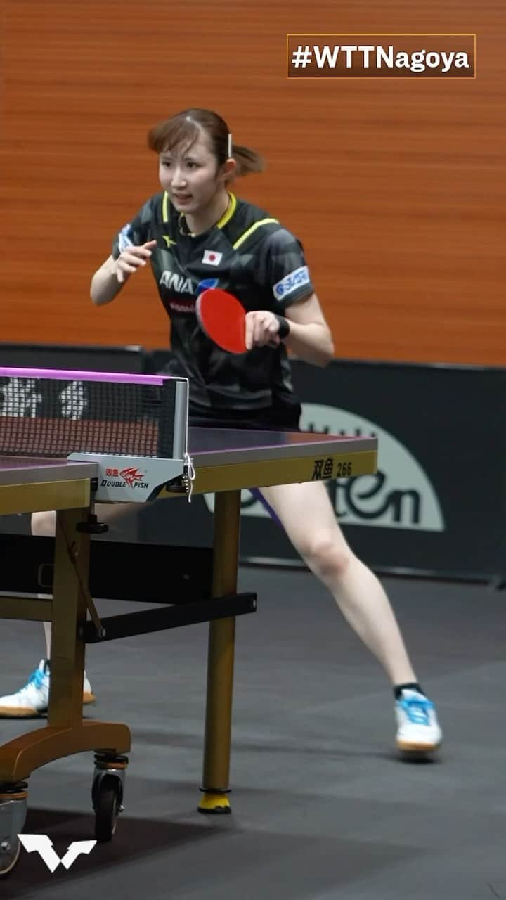 ITTF Worldのインスタグラム：「Ramping up the intensity ahead of #WTTNagoya 💪  #WTTFinals #PingPong #TableTennis」