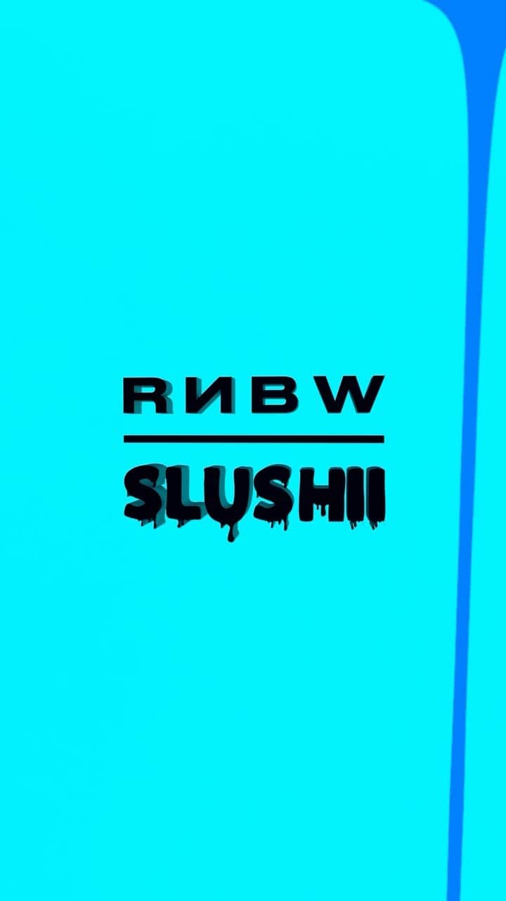 スラッシーのインスタグラム：「@rnbw.world and @slushii are teaming up for an exciting collaboration! Mark your calendars for 12/14 and join us at The Artist Tree @theartisttree Studio Lounge @thestudiolounge_official for a spectacular launch party. Exciting details about the collaboration will be unveiled as the event approaches, so stay tuned.   RSVP link available NOW in bio! Limited spots available, so don’t hesitate. Can’t wait to see you all there!」