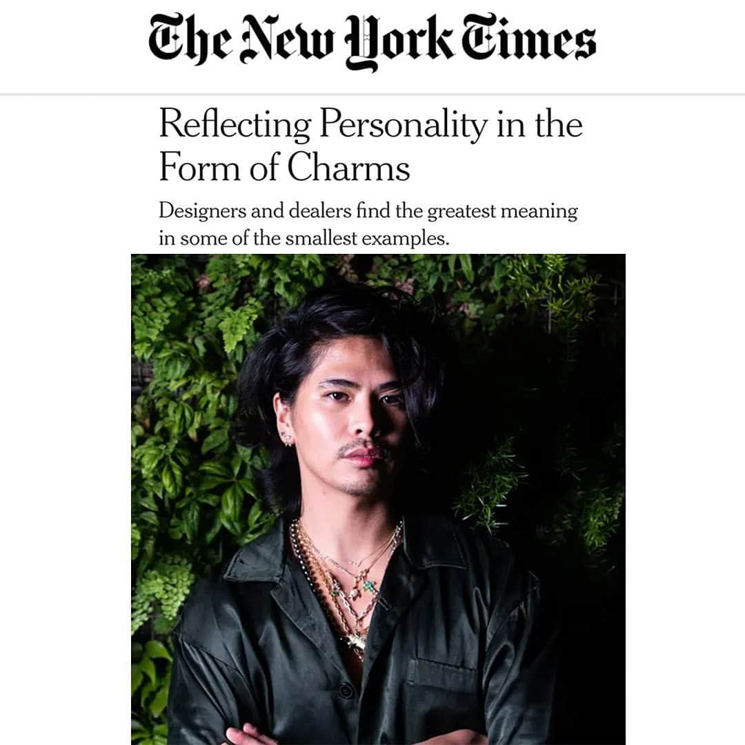 稲木ジョージのインスタグラム：「@nytimes 📰🫶 ✍️ @annabel_davidson_yeah ❤️」