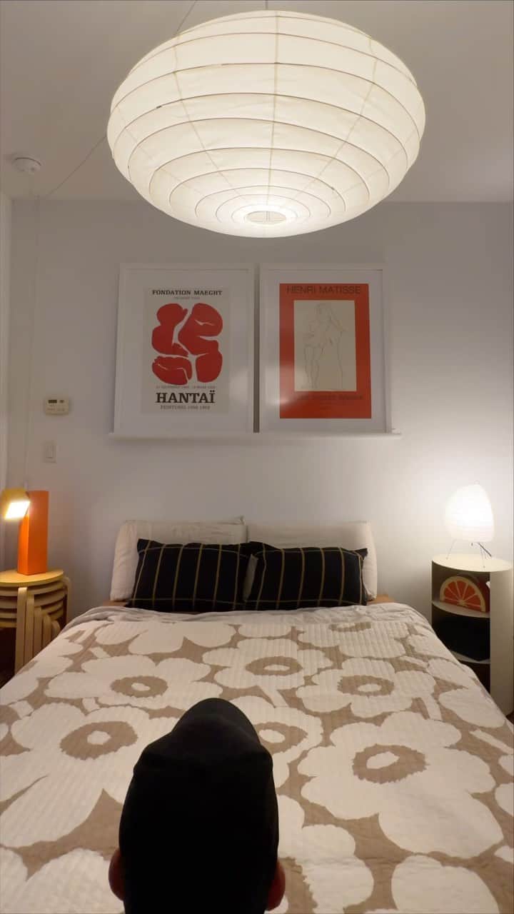 Marimekko Japanのインスタグラム：「@nikl0w がベッドルームやバスルームの模様替えをお気に入りのマリメッコのアイテムで彩ります。リラックスして過ごせるお部屋作りの参考に。  #marimekko #marimekkofw23 #マリメッコ #マリメッコ愛 #北欧デザイン #フィンランド #フィンランドデザイン」