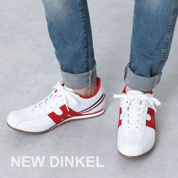 Mobus Footwearのインスタグラム：「"NEW DINKEL 200mのトップアスリート、フリッツモーブス氏が立ち上げた陸上競技発祥のモーブスらしい当時のスパイクを モチーフにした定番モデルディンケル。踵の下にはシャンクと呼ばれる補強材が入り、安定した歩行性能を持つ。 👟 ▶️Price:9,900 ▶️Size:36-44 ▶️Material：レザー ーーーーーーーーーーー 🔍 NEW DINKELの購入はアカウントトップの（@mobusofficial）から！   @mobusshop  @mobuskyoto  @mobusnagoya  @mobusshimokitazawa #mobus #モーブス #mobussneaker #モーブススニーカー #ドイツ #mobusofficial #mobusoriginal #NEW DINKEL #おしゃれさんと繋がりたい #シンプルコーデ #タウン #デートコーデ #ビジカジ #Traditional #トラディショナル #walk #kickstagram #春コーデ #コーディネート #カジュアルコーデ #スニーカーコーデ  #足元コーデ #カジュアルファッション #キックス #スニーカー大好き #シューズ #ドイツ #ブンデスリーガ」