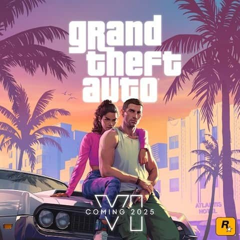 YouTubeのインスタグラム：「oh we are so back 💯 check out Trailer 1 for Grand Theft Auto VI at the link in bio 🔗」