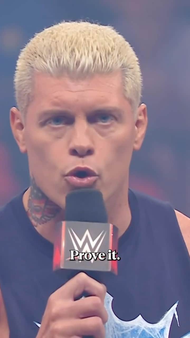 中邑真輔のインスタグラム：「To FINISH THE STORY, Cody has to take on the King of Strong Style! 👑   #WWE #WWERAW #CodyRhodes #RoyalRumble #ShinsukeNakamura」