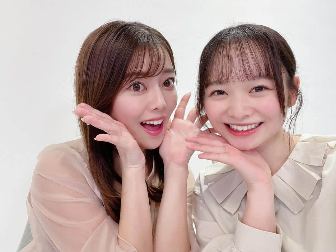 延命杏咲実のインスタグラム：「. 12/4テレビ朝日『キョコロヒー』、ご覧いただきありがとうございました〜！❤︎ . 今回は「いじわる選手権 フリーアナウンサー編」に出演させていただきました🫶🏻 . チクリとする一言を言われると何も言い返せないときが多いのですが、つるさんのアドバイスのおかげで自信がついた気がします！！💪🤣 . そして！共演させていただいた八幡さん(@misaki.official )は心から優しい方でした💞  . 私がうまく言葉が出なかったとき、横から何度も助け舟を出していただいて、まさに「痒いところに手が届く」アナウンサーだなあ、、と収録中に憧れの念がどんどん増していきました🥰 . 収録が終わった後も一緒にサーティワンでアイスクリームを食べながらいろんな話をさせていただきました💫 素敵な時間だったなあ、、⏳ ありがとうございました！！🌸 . バイト先の先輩も見てくださったのですが、「今度『いじわる』するから、習ったこと活かして反撃してきて〜〜」と宣言されました🤣🤣 . というわけで、いじわる返しを復習するのにぴったりなのがTVerです！😉😉 . 放送後から1週間の配信なので、私と同じく復習してこれからやってくるいじわるに備えたい方も、見逃しちゃった！！という方も、ぜひチェックしてくださいね〜！！✨ . . #キョコロヒー #テレビ朝日 #いじわる選手権 #太陽の小町 #つる さん #八幡美咲 さん #このインスタの文章の長さも #ブログって思われる一因らしい #でもこれからも #自分らしくいきます🤣 #セントフォース #セントフォースsprout #延命杏咲実 #延命ちゃん」